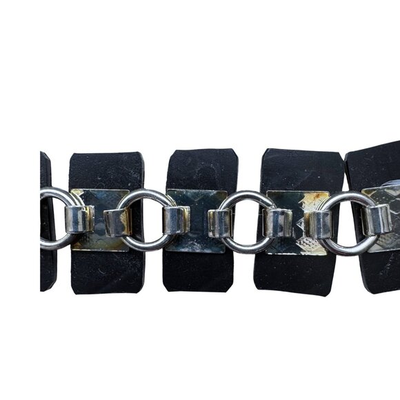 Catherine Joan Petersen Moose Bracelet Block Printed Resin Made in Alaska NEW - Picture 5 of 7